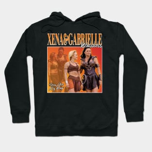 Xena & Gabrielle Retro Hoodie